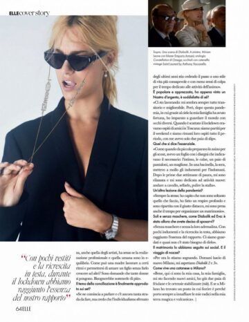 Miriam Leone Elle Magazine Italy December