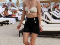 Mischa Barton Bikini Top Miami