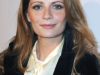 Mischa Barton Domingo Zapatas Oscar Art Show Beverly Hills