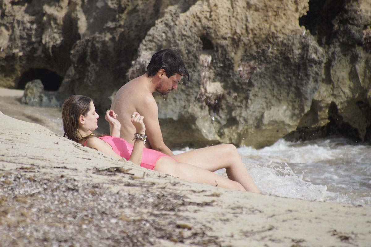 Mischa Barton Swimsuit Beach Ibiza