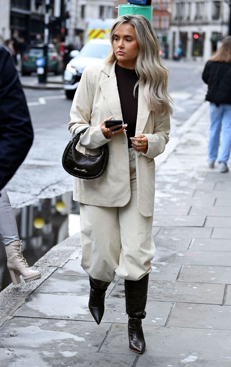 Molly Mae Hague Out And About London