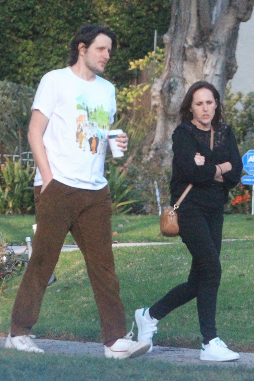 Molly Shannon And Zach Woods Out Los Angeles
