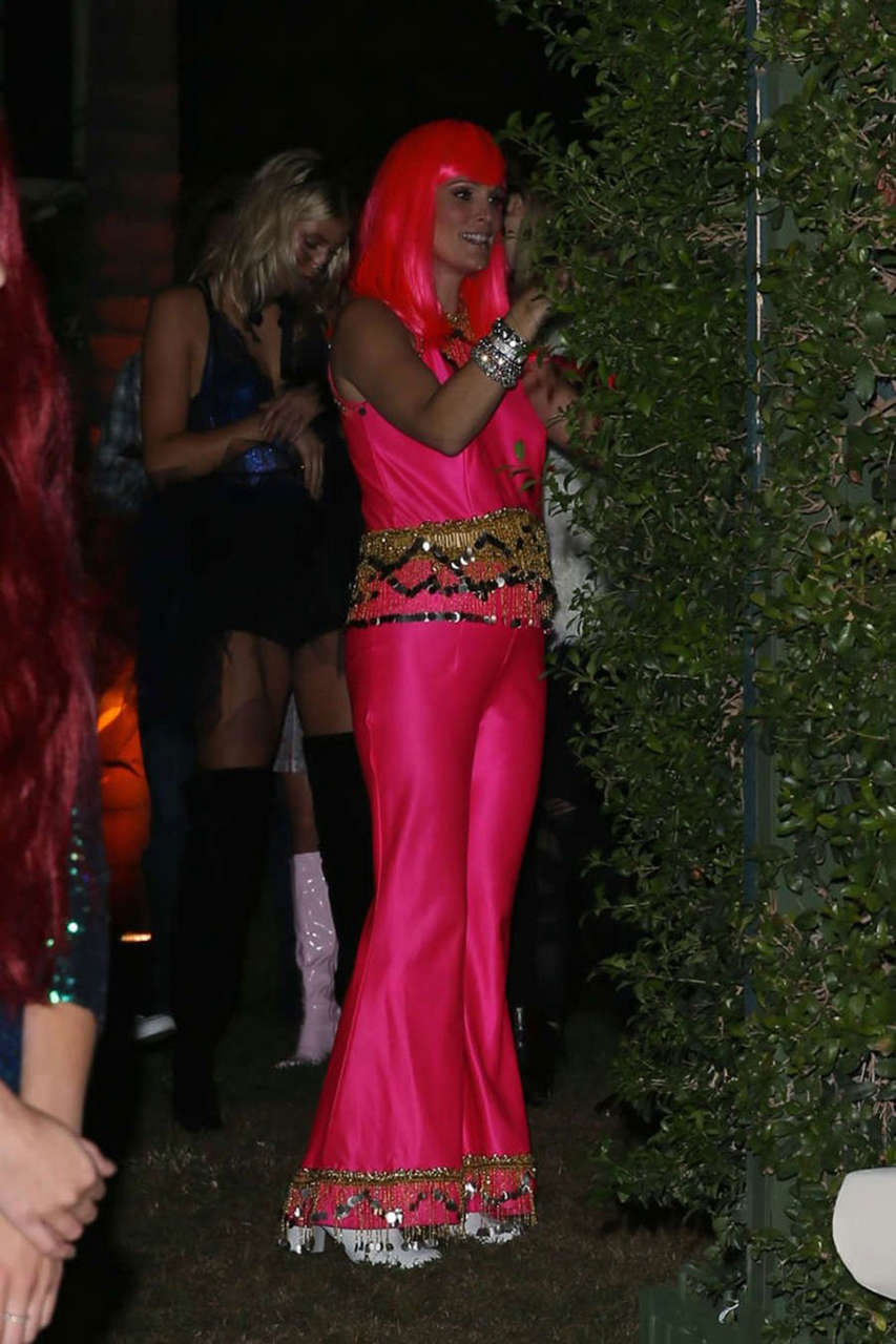 Molly Sims Halloween Party Beverly Hills