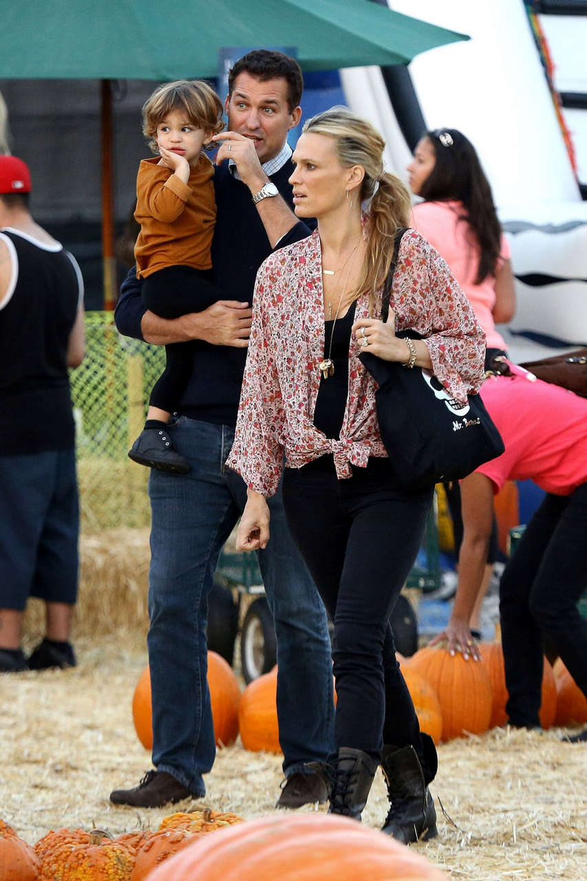 Molly Sims Mr Bones Pumpkin Patch West Hollywood
