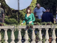 Monica Bellucci Set D G Advertising Campaign Lake Como