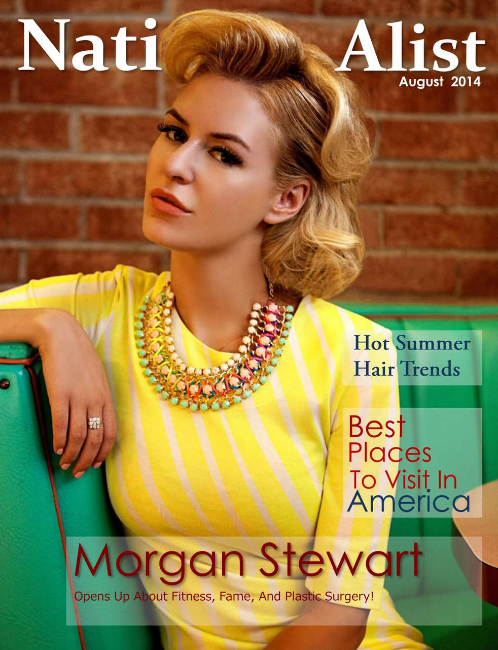 Morgan Stewart Nationalist Magazine August 2014 Issue