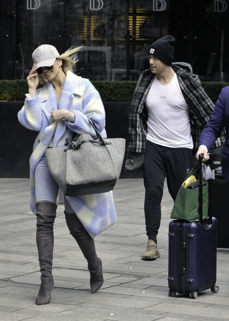 Nadiya Bychkova Leaves Her Hotel Leeds