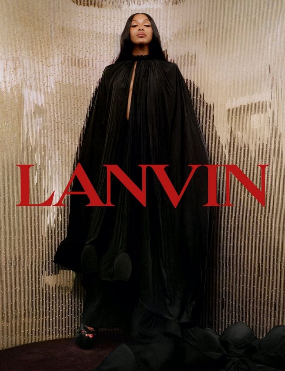 Naomi Campbell For Lanvin S Art Deco Queen Spring Summer 2022 Campaign