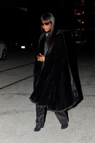 Naomi Campbell Night Out Los Angeles