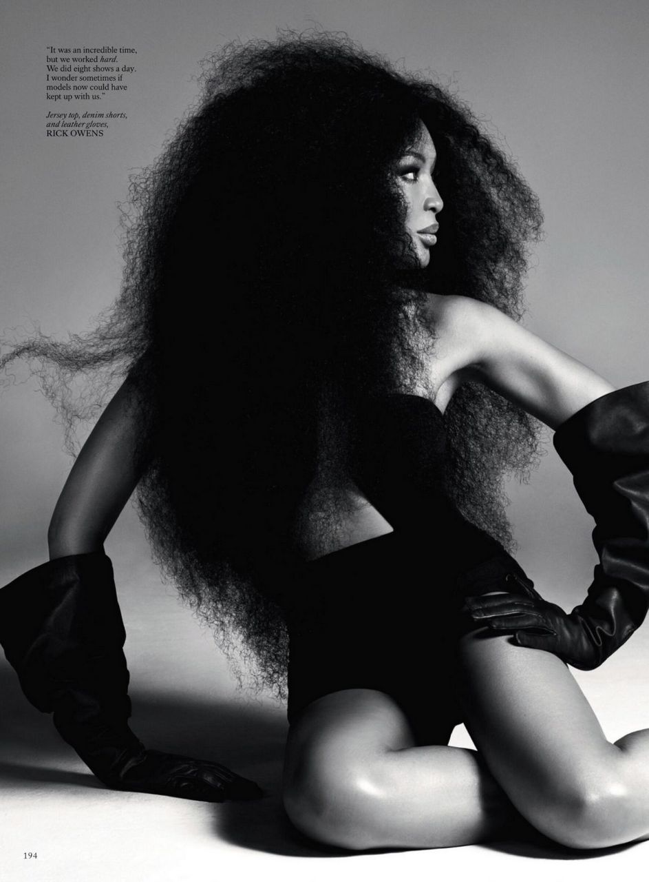Naomi Campbell Vogue Magazine Uk March