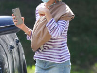 Naomi Watts Out Tith Her Dog Hamptons