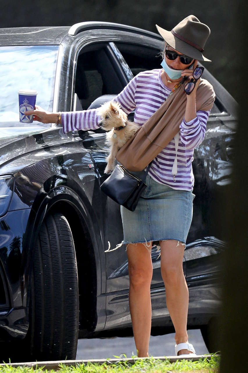 Naomi Watts Out Tith Her Dog Hamptons