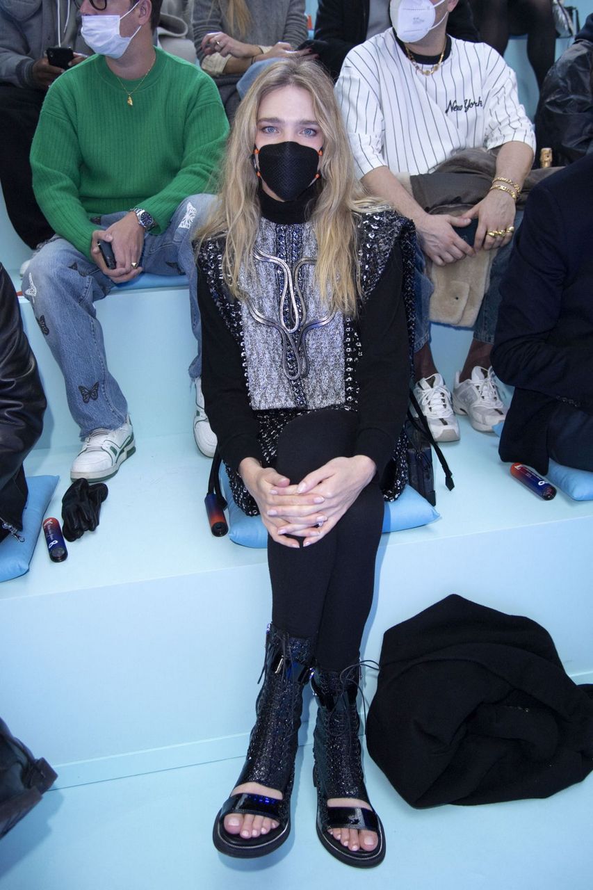 Natalia Vodianova Louis Vuitton Men S Fashion Show Paris