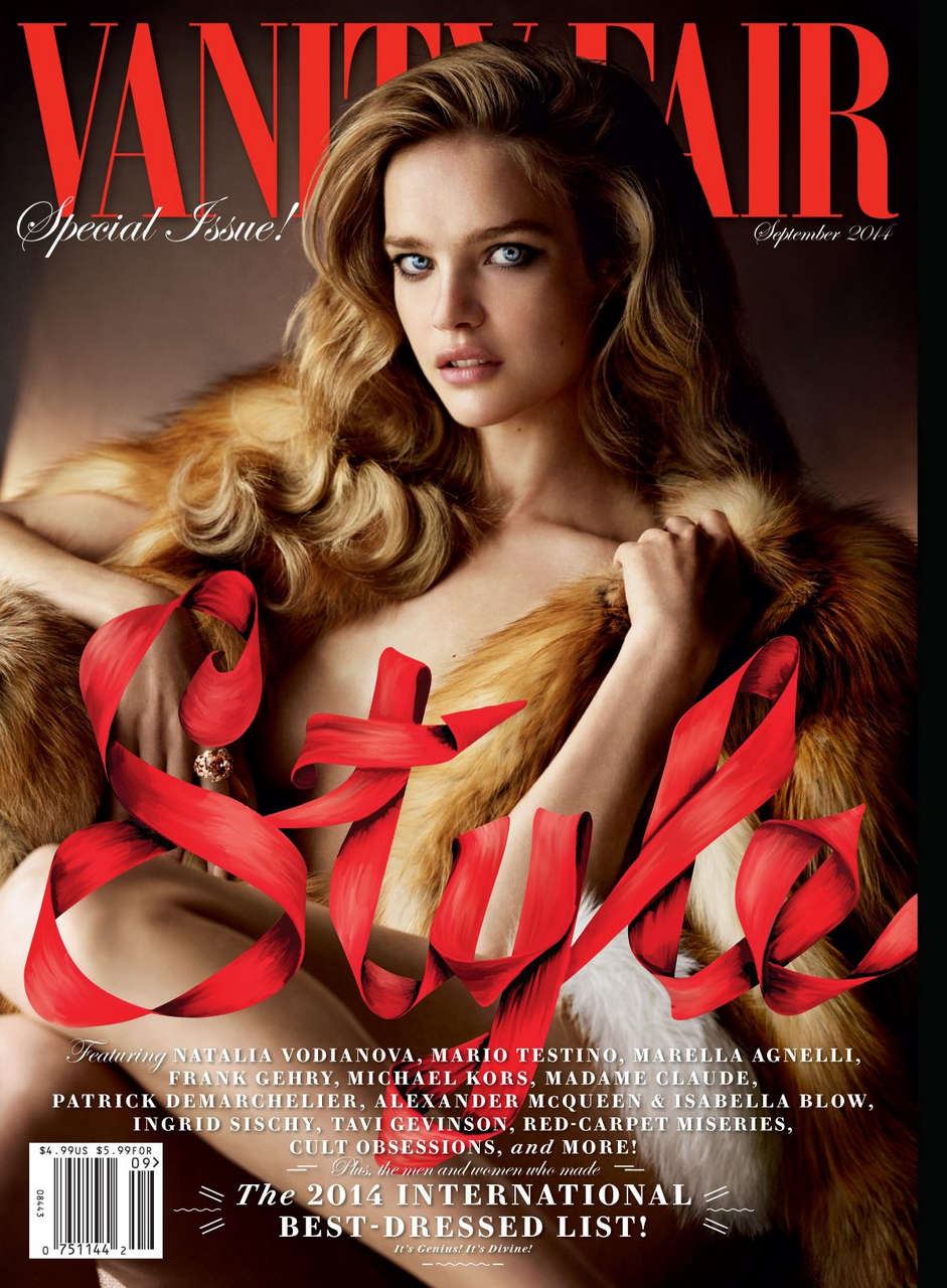 Natalia Vodianova Vanity Fair September 2014 Issue