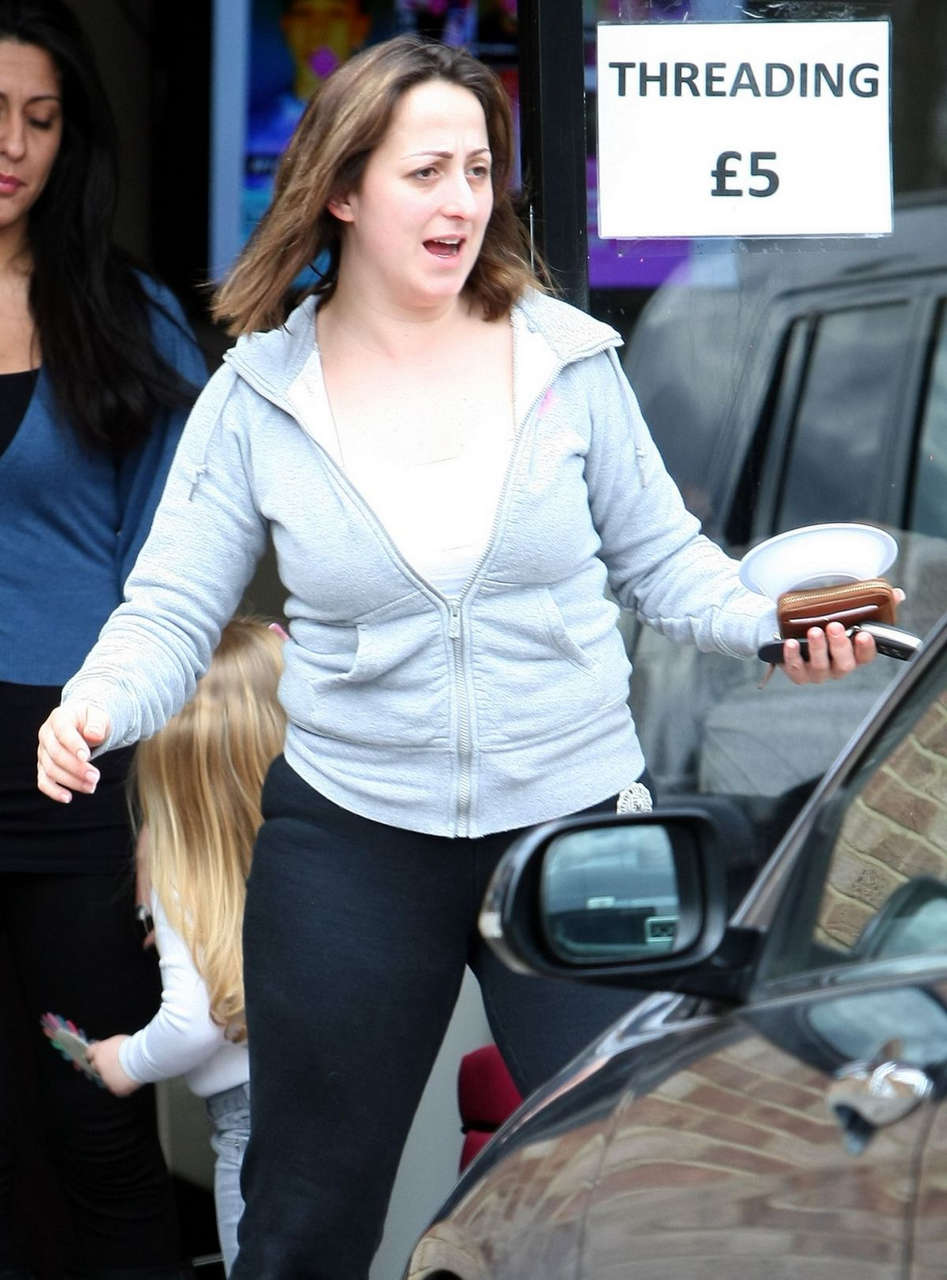 Natalie Cassidy Out About London