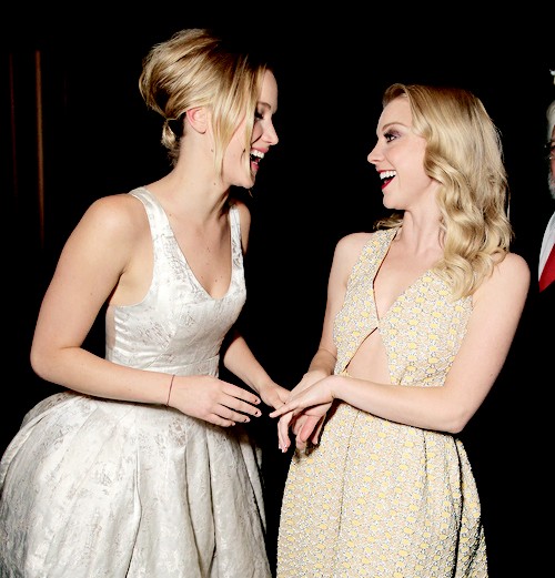 Natalie Dormer And Jennifer Lawrence Attend The