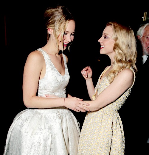 Natalie Dormer And Jennifer Lawrence Attend The