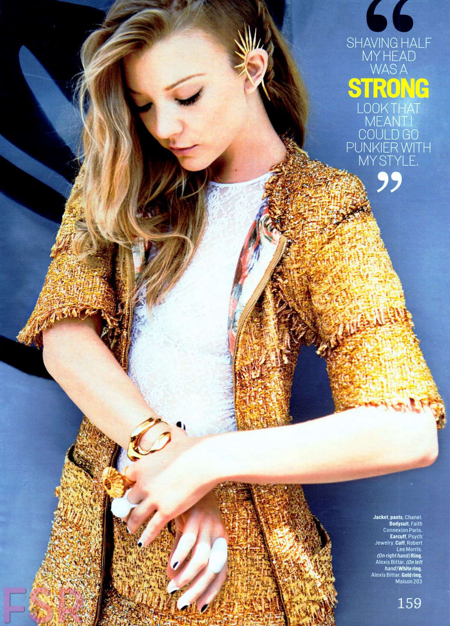 Natalie Dormer Cosmopolitan Magazine December 2014 Issue
