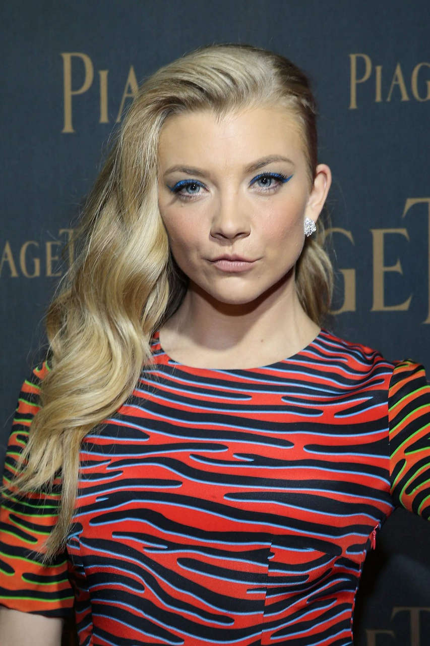 Natalie Dormer Extremely Piaget Launch Beverly Hills