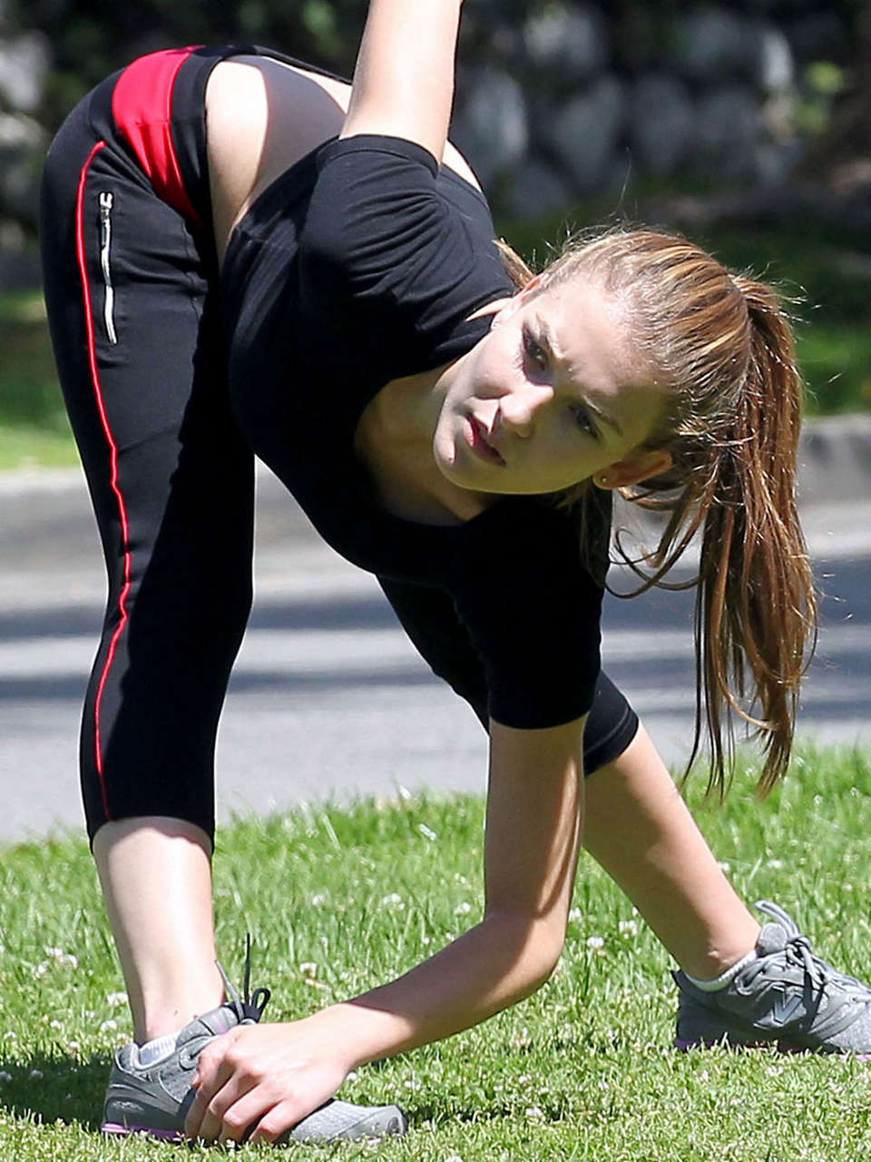 Nathalia Ramos Out For Jogging Los Angeles