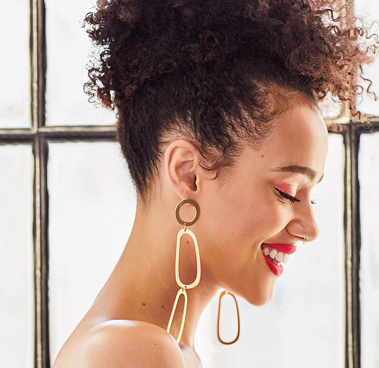 Nathalie Emmanuel Photographed By Justin Coit For