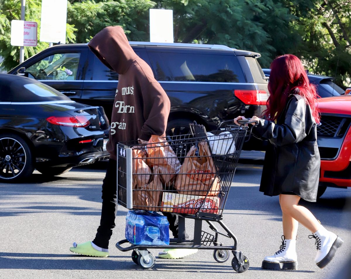 Nessa Barrett Out Shopping For Groceries West Hollywood
