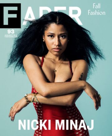 Nicki Minaj Fader Magazine August September 2014 Issue