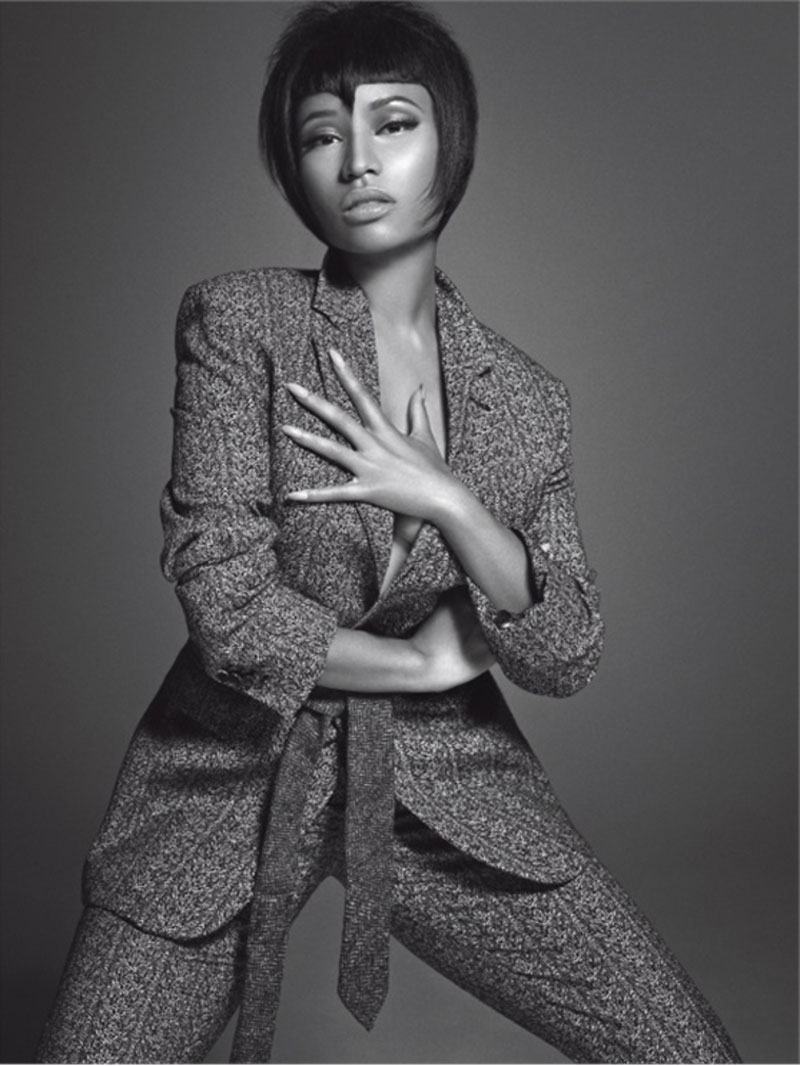 Nicki Minaj L Uomo Vogue Magazine October 2014 Issue