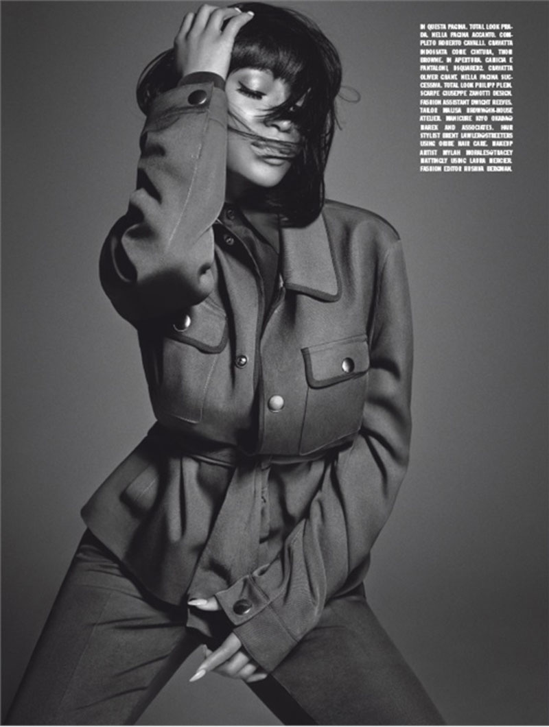 Nicki Minaj L Uomo Vogue Magazine October 2014 Issue