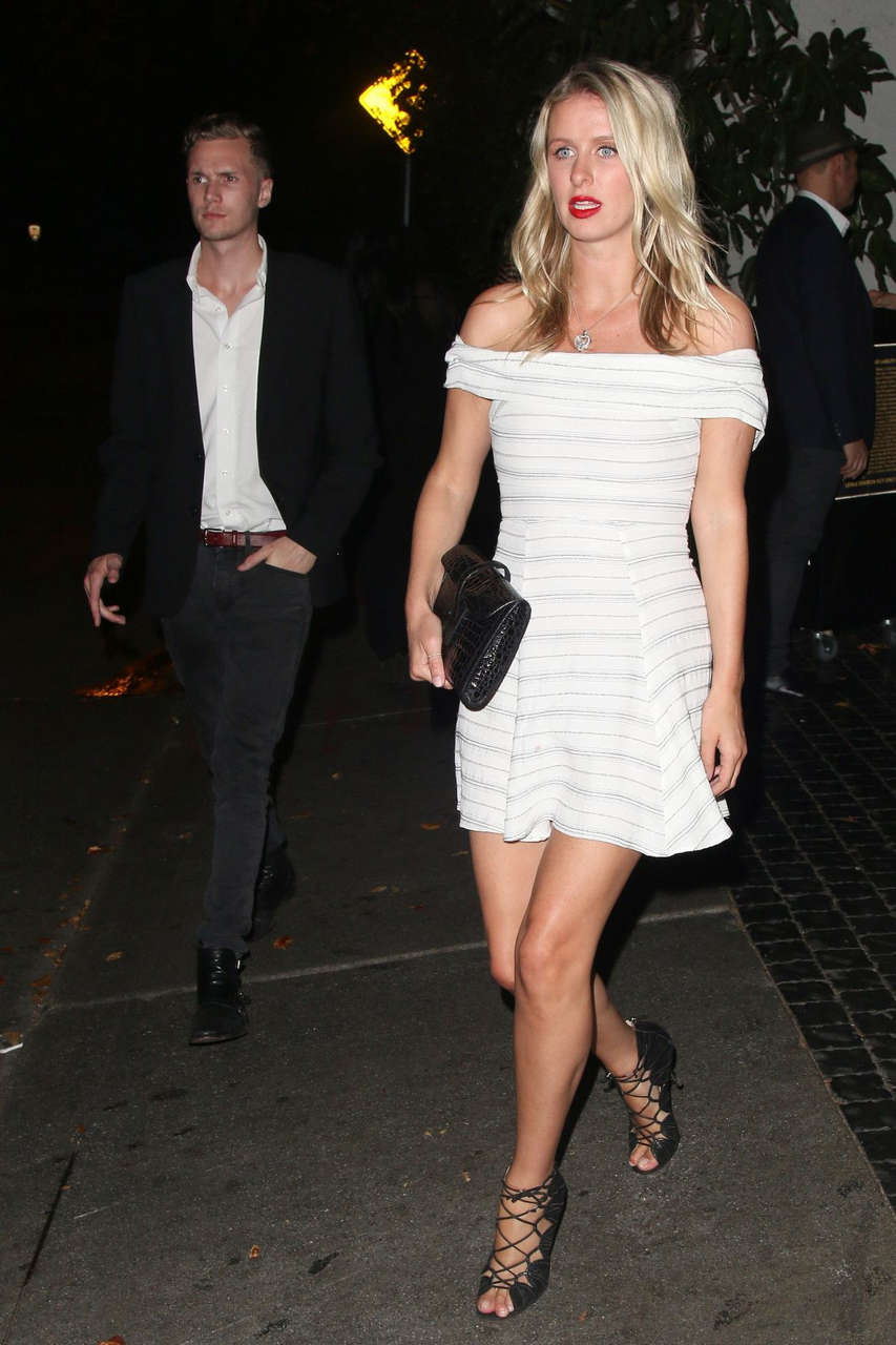 Nicky Hilton Leaving Chateau Marmont West Hollywood