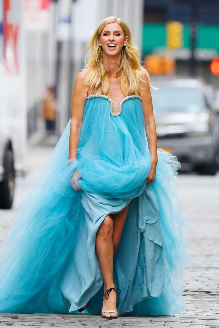 Nicky Hilton Set Of Photoshoot New York