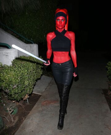Nicky Whelan Arrives Halloween Party Hollywood
