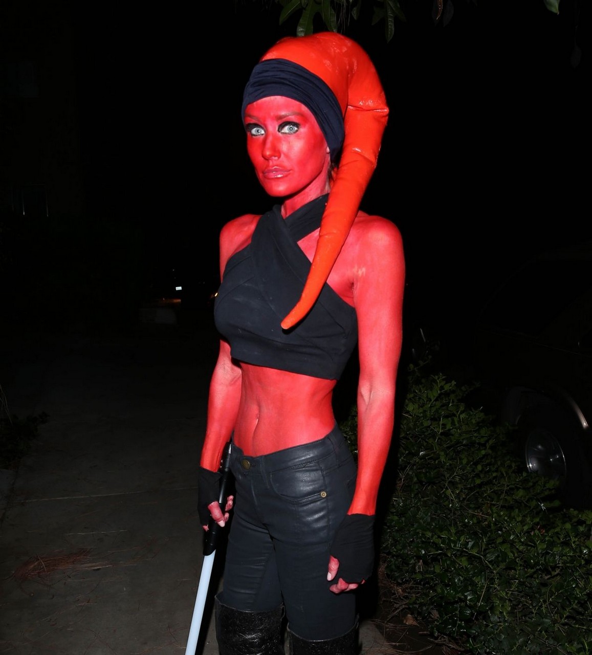 Nicky Whelan Arrives Halloween Party Hollywood