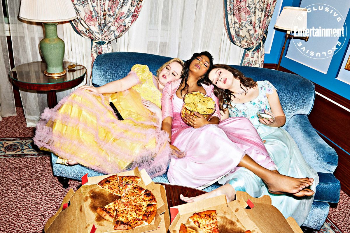 Nicola Coughlan Claudia Jessie Charithra Chandran And Luke Newton For Entertainment Weekly March