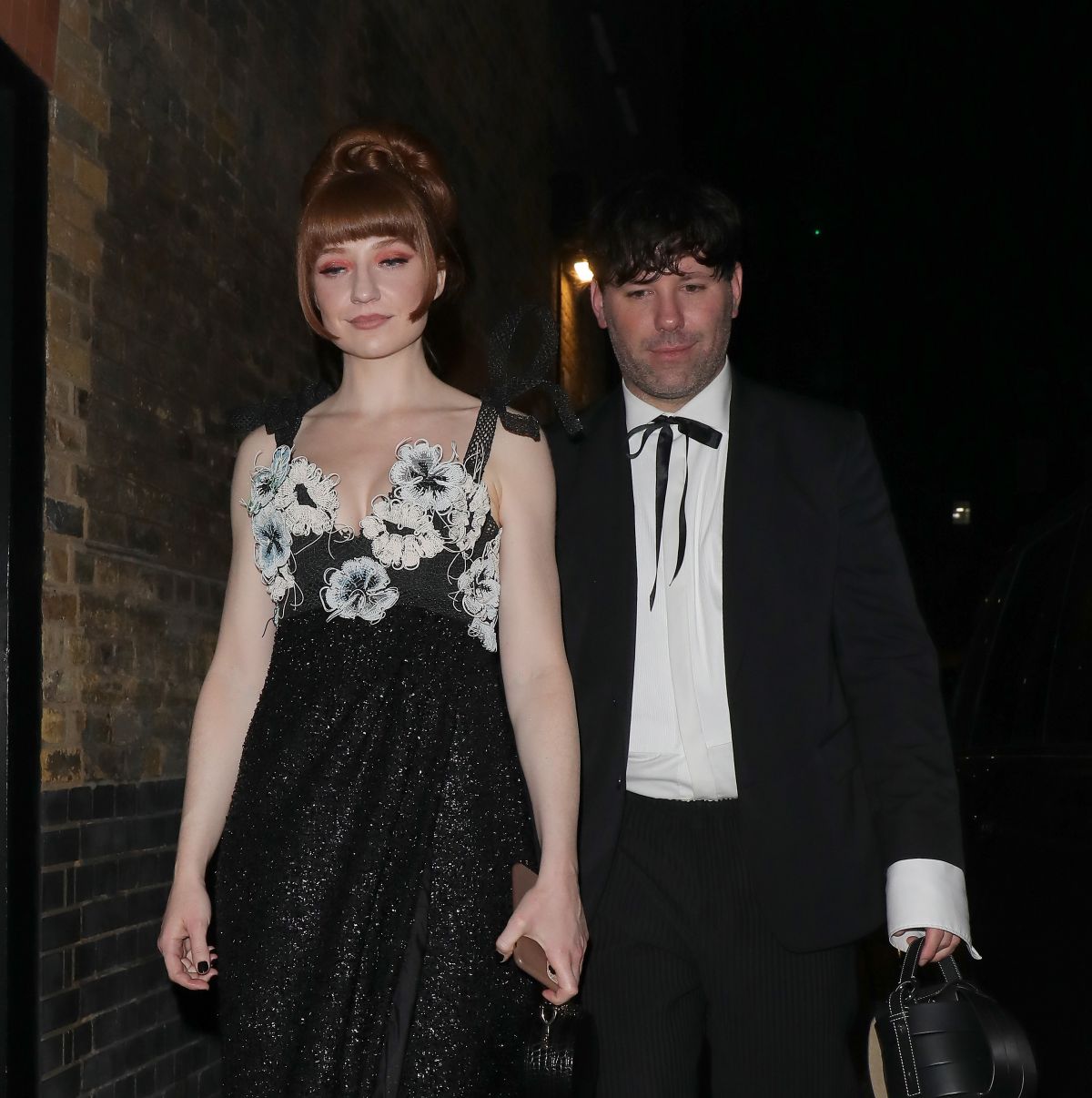 Nicola Roberts Arrives British Fashion Awards Afterparty Chiltern Firehouse London
