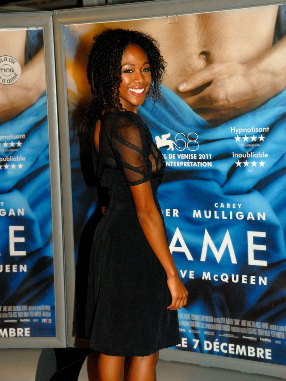 Nicole Beharie Shame Premiere Paris