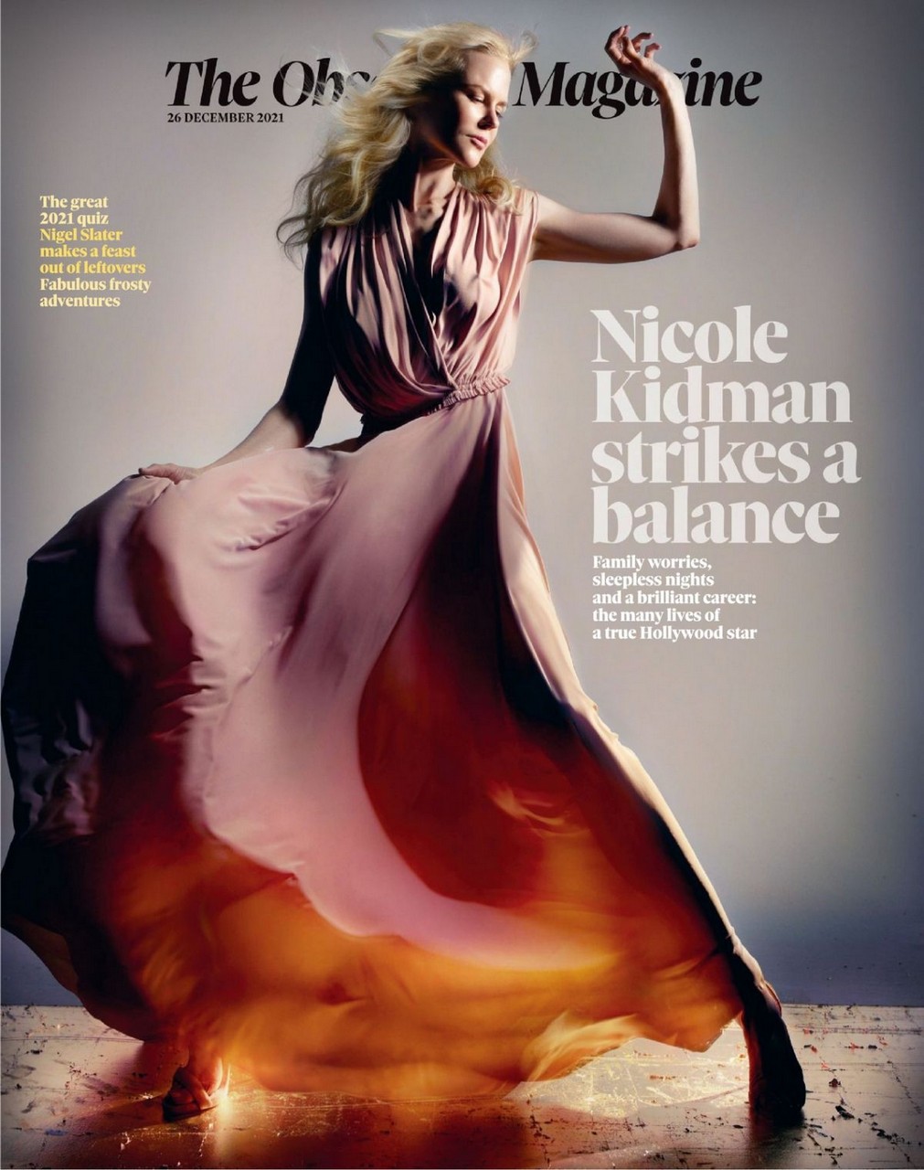 Nicole Kidman Observer Magazine December