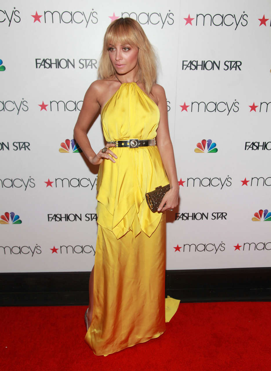 Nicole Richie Macys Celebrates Fashion Star New York