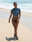 Nicole Scherzinger Bikini Oakley Beach