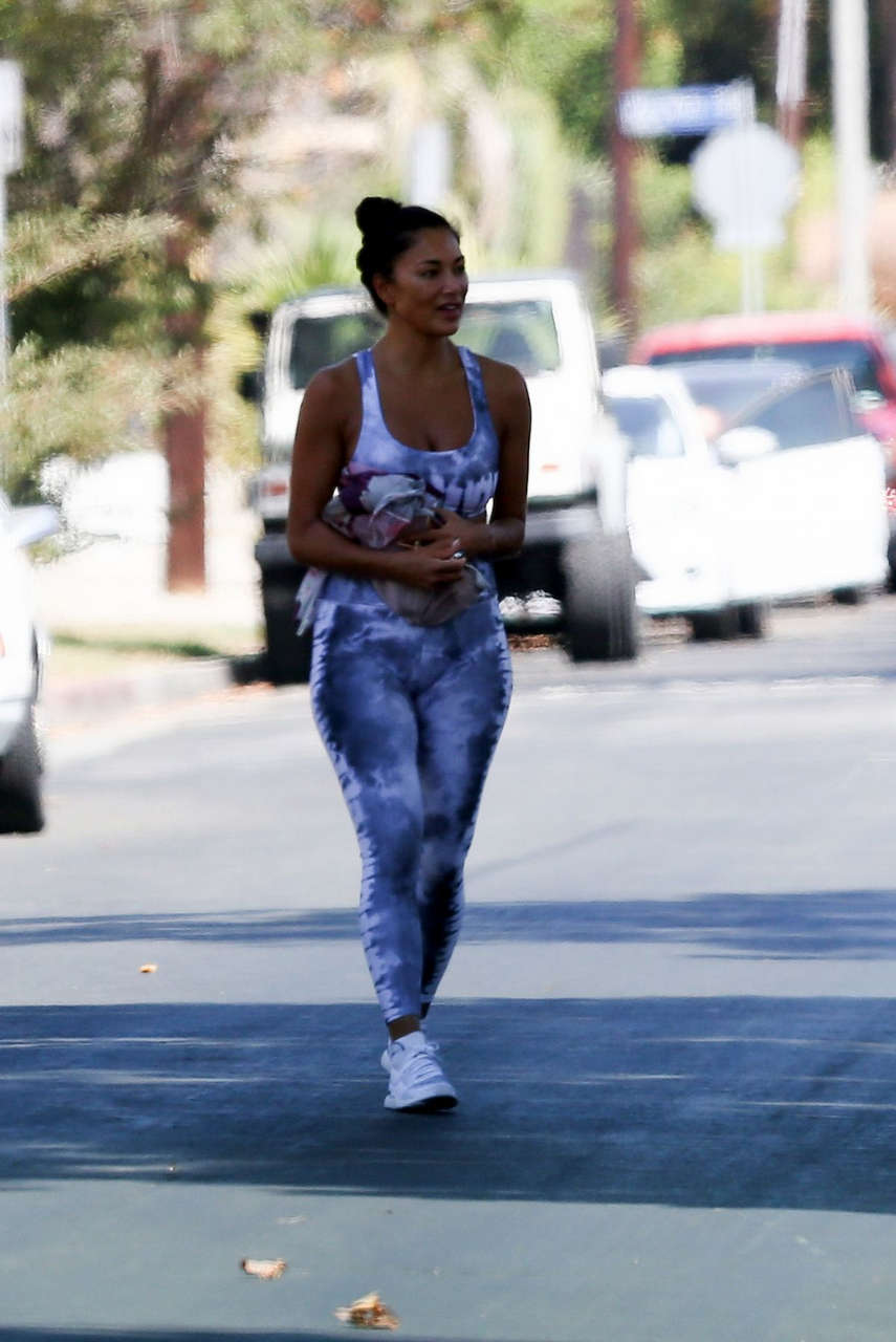 Nicole Scherzinger Heading To Private Gym Los Angeles