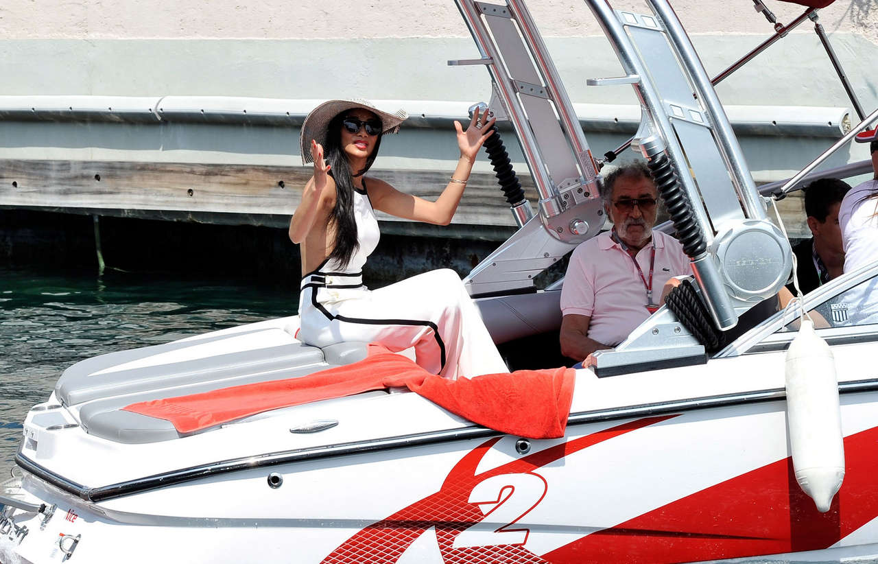 Nicole Scherzinger Monaco Grand Prix