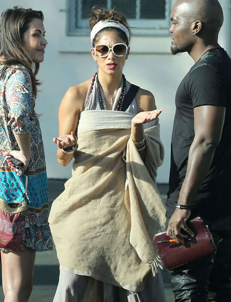 Nicole Scherzinger Out About Hollywood