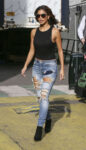 Nicole Scherzinger Ripped Jeans Leaves Itv Studios London