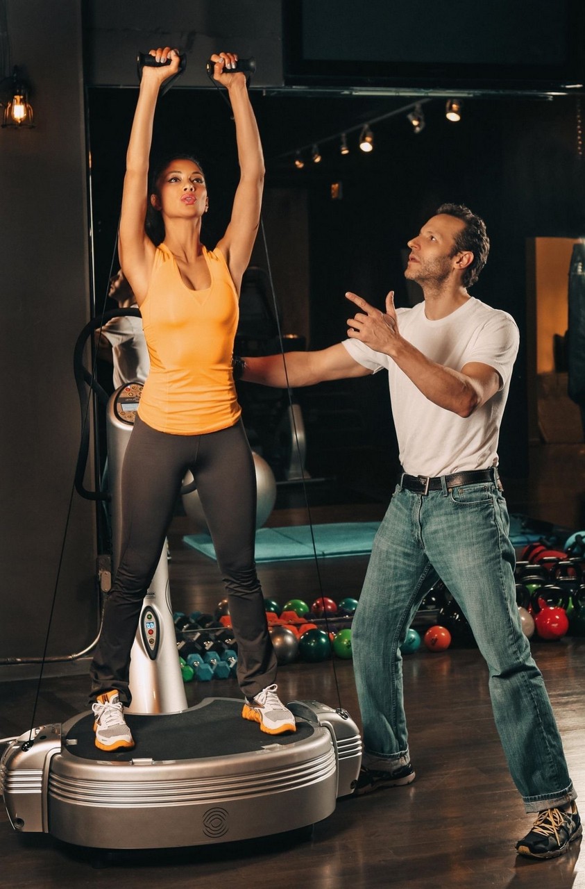 Nicole Scherzinger Workout With Personal Trainer How Build Bigger Booty Exercise Session Los Angeles