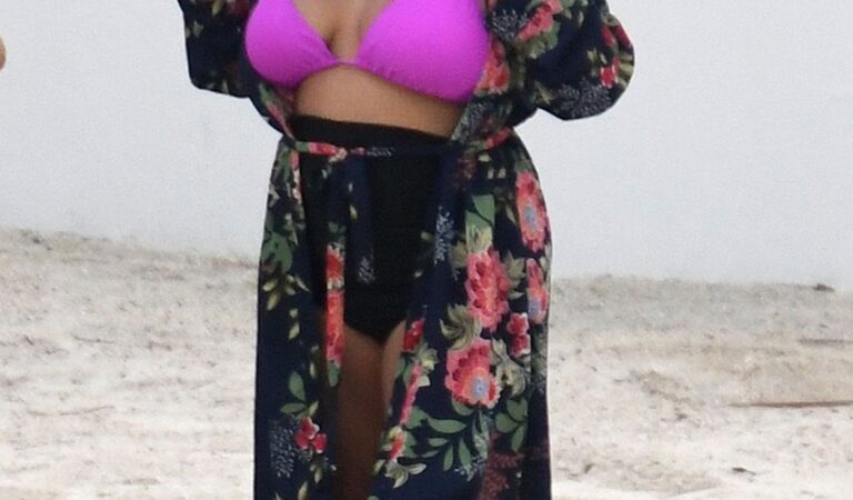 Nicole Snooki Polizzi Bikini Deena Cortese Out Beach Florida Keys (10 photos)