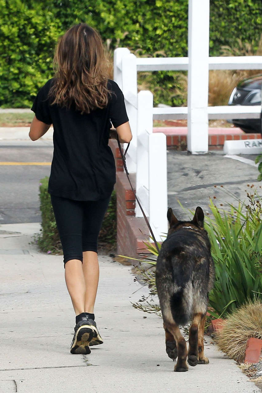 Nikki Reed Out Jogging Los Angeles