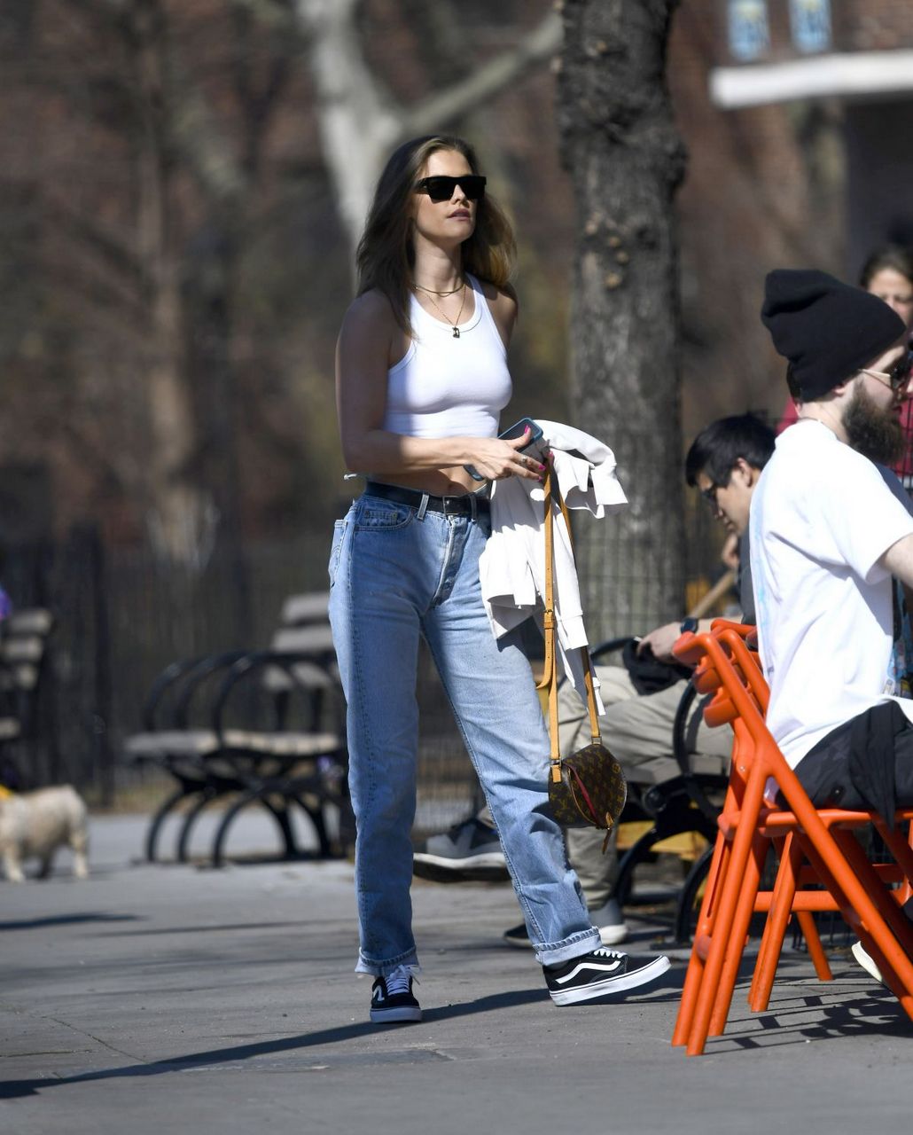 Nina Agdal Out For Lunch New York