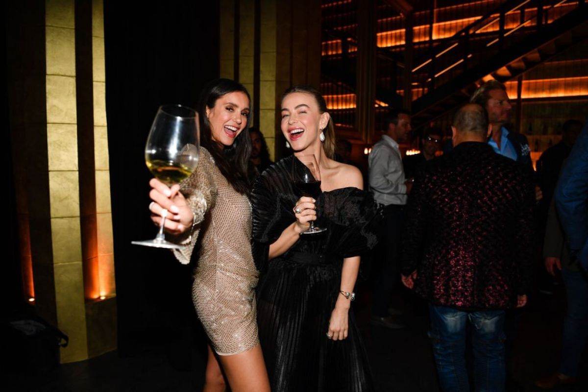 Nina Dobrev And Julianne Hough Fresh Vine Wine Nevada Launch Las Vegas
