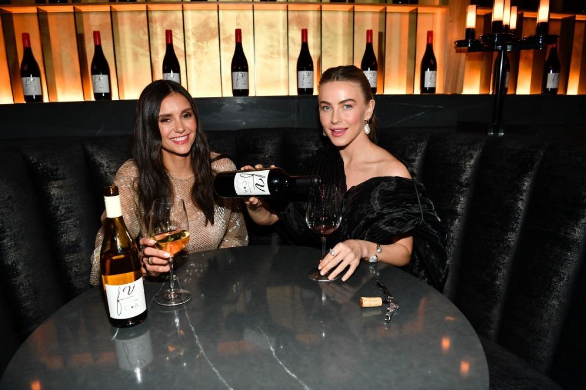 Nina Dobrev And Julianne Hough Fresh Vine Wine Nevada Launch Las Vegas