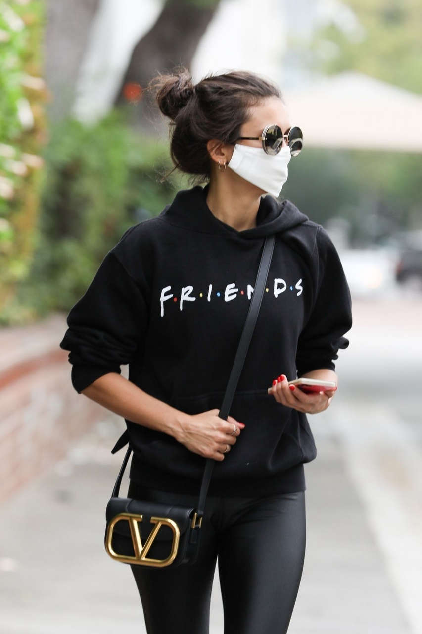 Nina Dobrev Out About Los Angeles